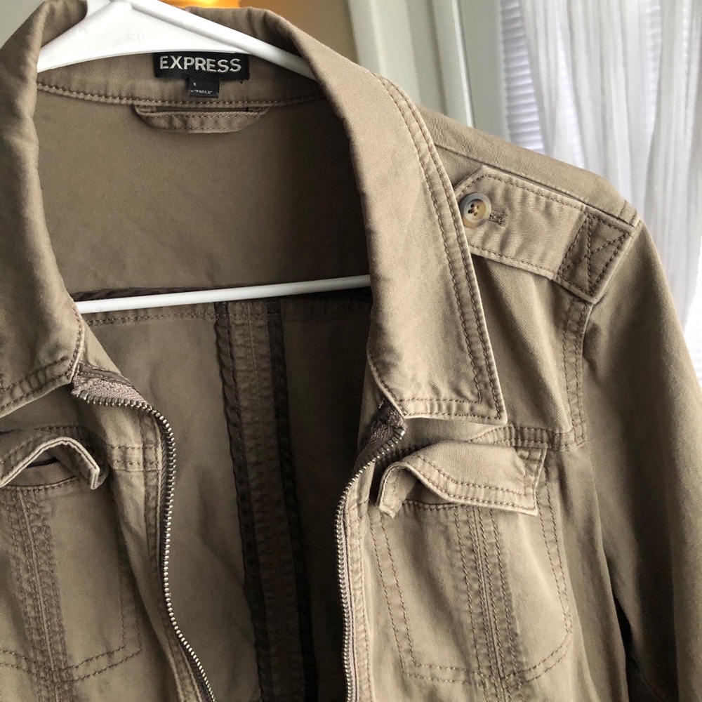 Brown Jean Jacket - Picture 2 of 4